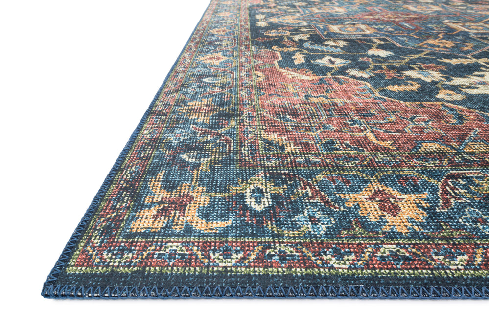 Sky-08 Skye Denim / Brick Rug