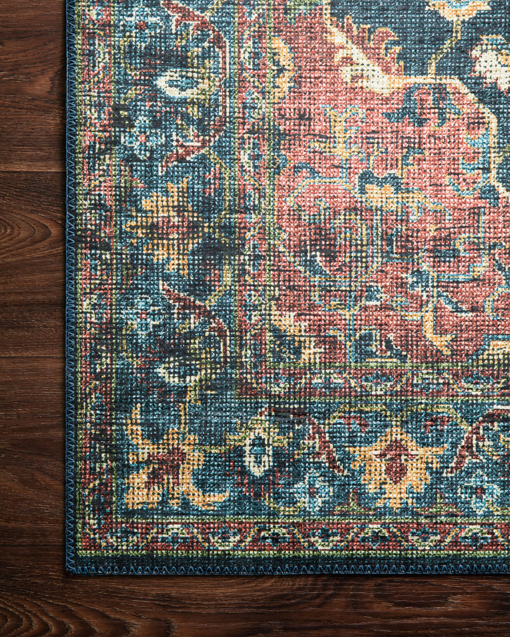 Sky-08 Skye Denim / Brick Rug