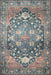 Loloi - Area Rug - Skye Denim/Brick Rug - Union Lighting Luminaires Décor