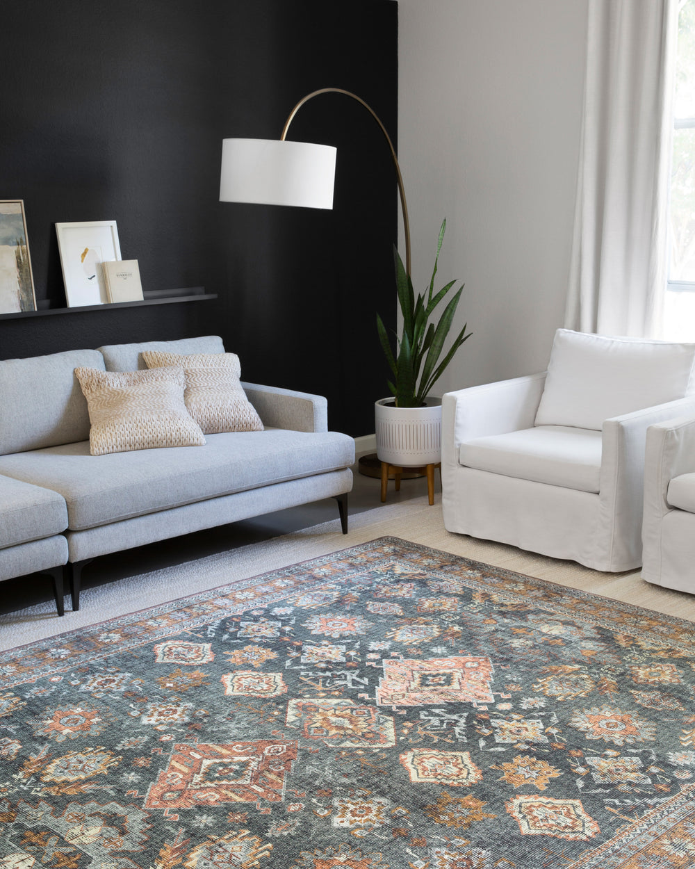 SKY-10 Skye Sea/Rust Rug
