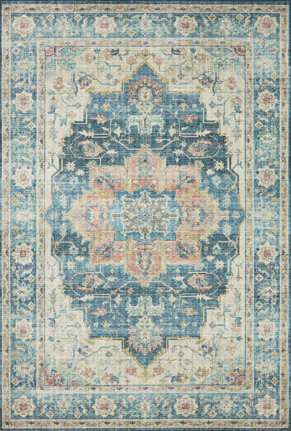Loloi - Area Rug - Skye Ocean/Multi Rug - Union Lighting Luminaires Décor