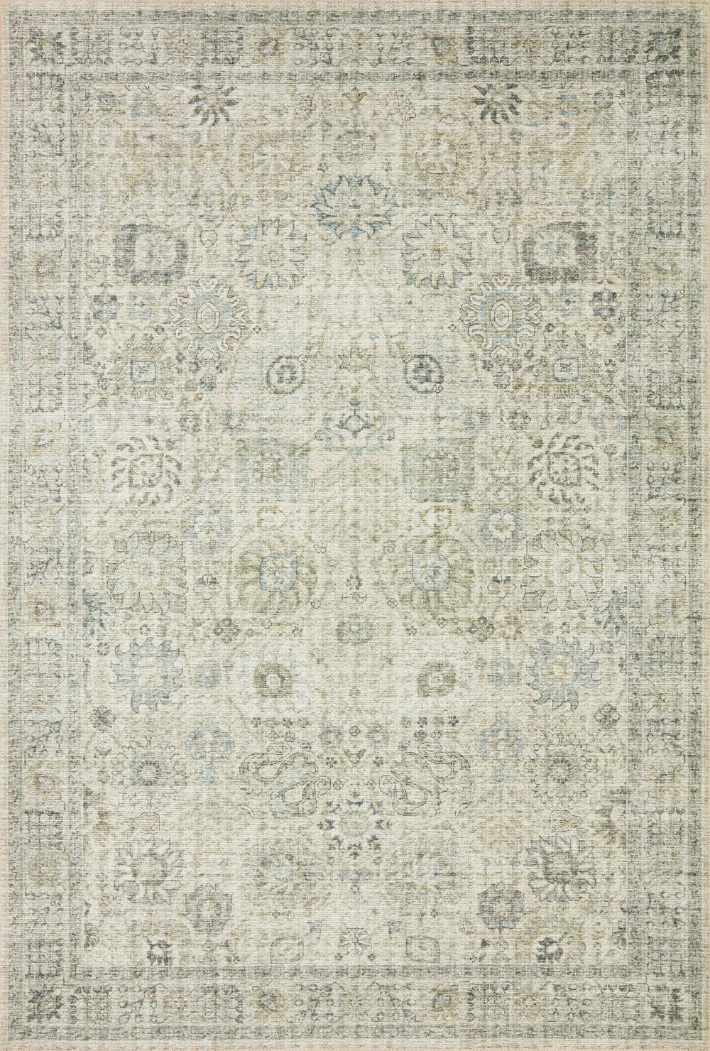 Loloi - Area Rug - Skye Natural/Sage Rug - Union Lighting Luminaires Décor