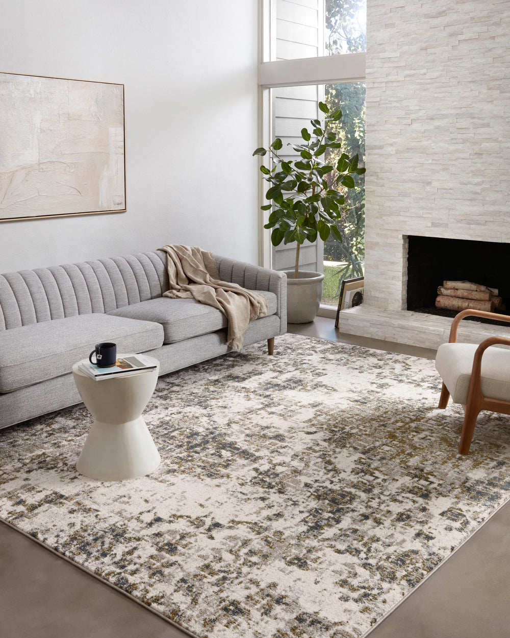 SPI-01 Spirit Pain / Olive Rug