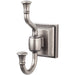 Top Knobs - Hardware - Stratton Bath Double Hook - Brushed Satin Nickel - Union Lighting Luminaires Décor