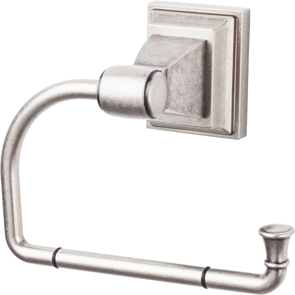 Top Knobs - Hardware - Stratton Bath Tissue Hook - Tuscan Bronze - Union Lighting Luminaires Décor