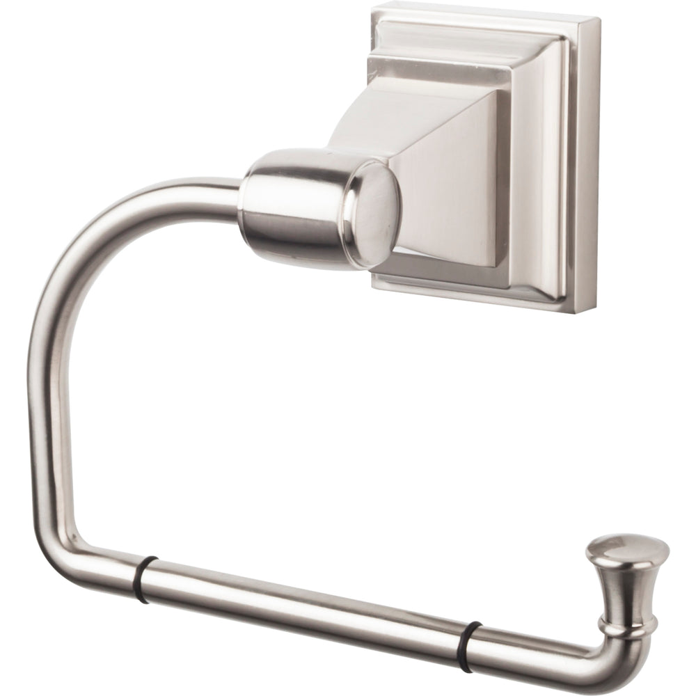 Top Knobs - Hardware - Stratton Bath Tissue Hook - Brushed Bronze - Union Lighting Luminaires Décor