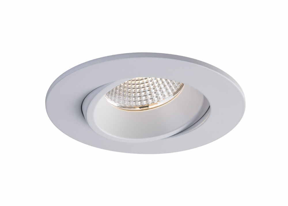 Luna 3.5 " LED Round Regressed Gimbal Recessed Fixture