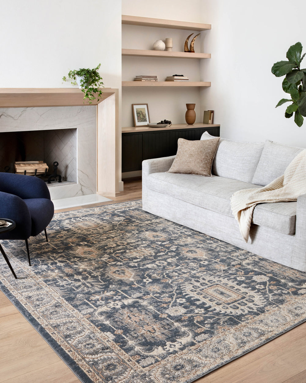 TEA-03 Teagan Denim / Tapis