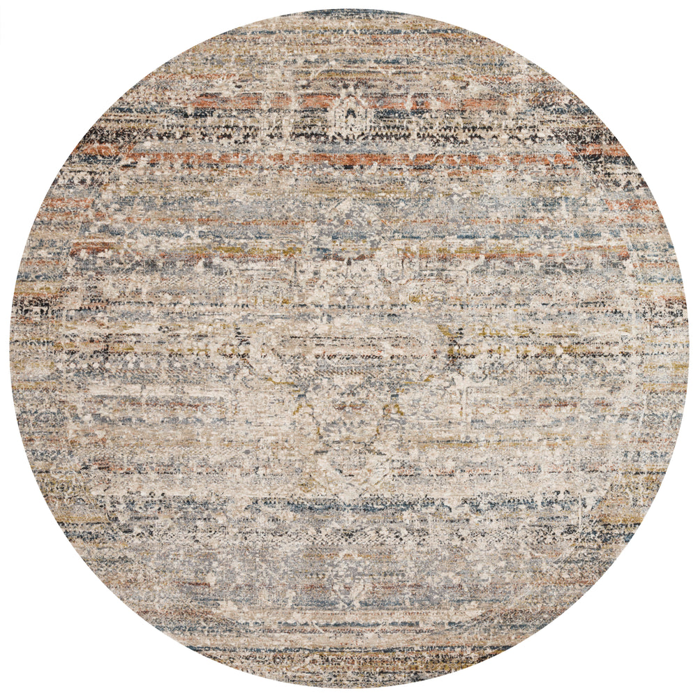 THE-03 Theia Taupe/Multi Rug