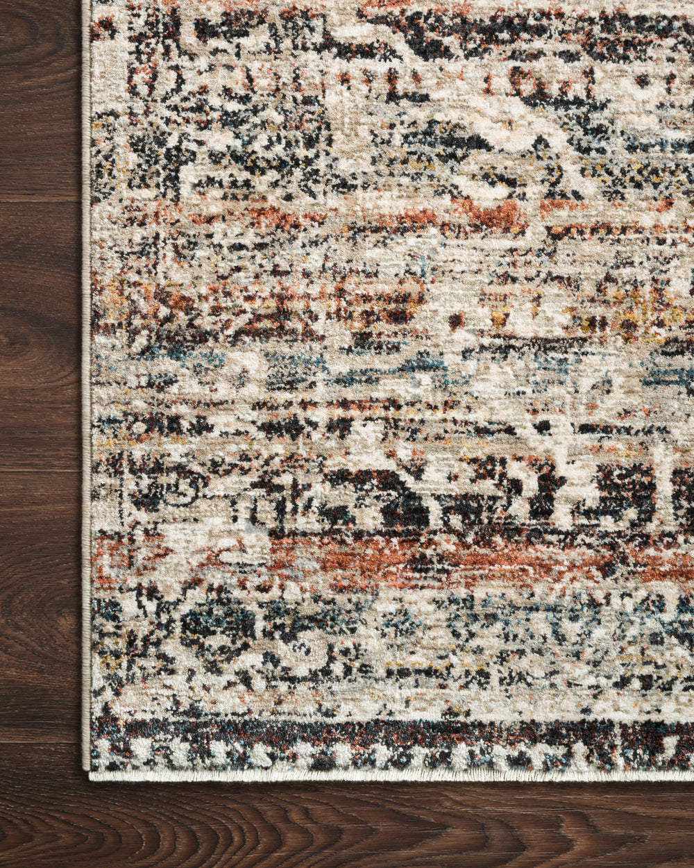 THE-03 Theia Taupe/Multi Rug