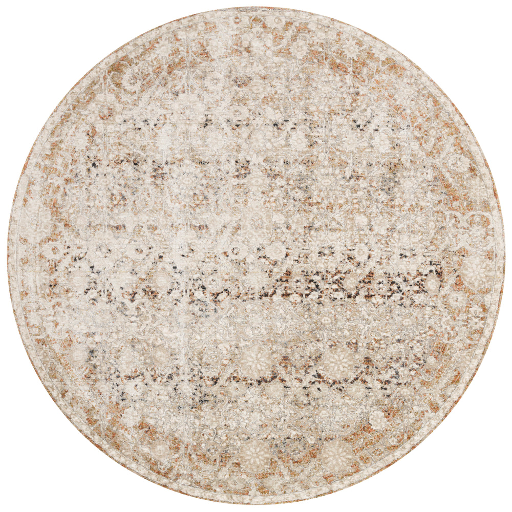 Theia Natural / Rust Rug (THE-07)