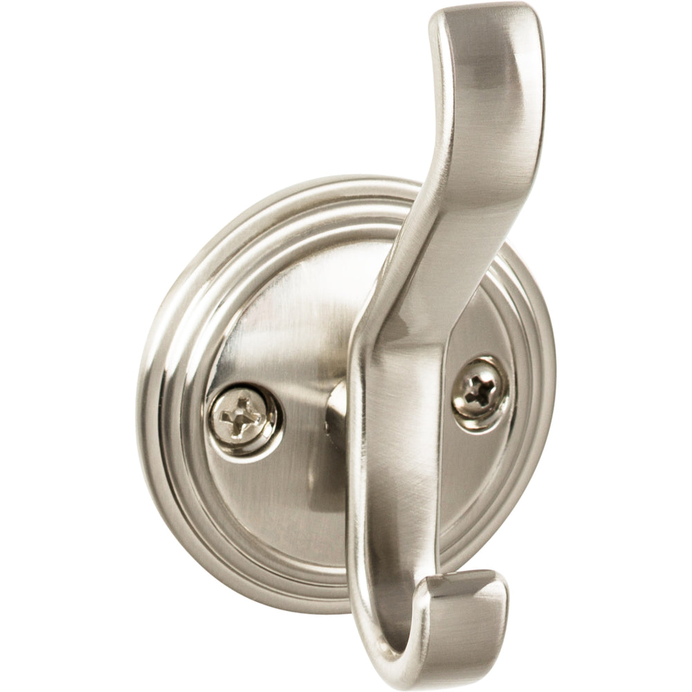 Top Knobs - Hardware - Reeded Hook - Brushed Satin Nickel - Union Lighting Luminaires Décor