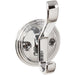 Top Knobs - Hardware - Reeded Hook - Flat Black - Union Lighting Luminaires Décor