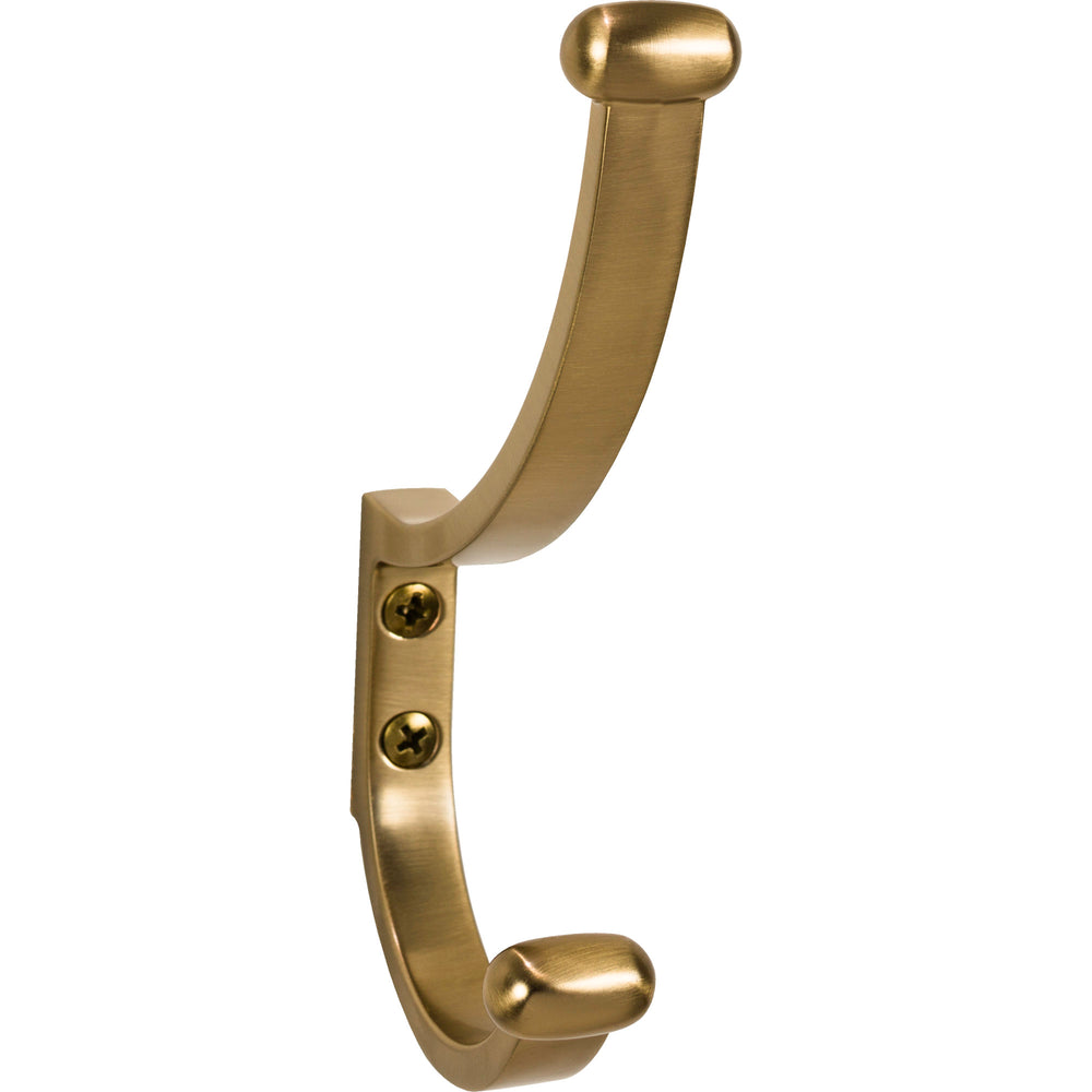 Top Knobs - Hardware - Hillmont Hook - German Bronze - Union Lighting Luminaires Décor