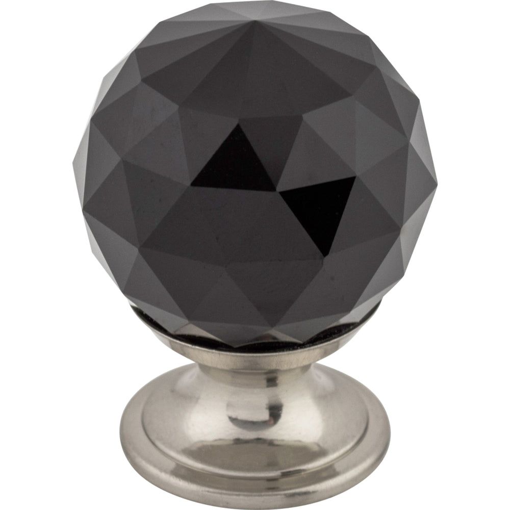 Top Knobs - Hardware - Black Crystal Knob - Oil Rubbed Bronze - Union Lighting Luminaires Décor