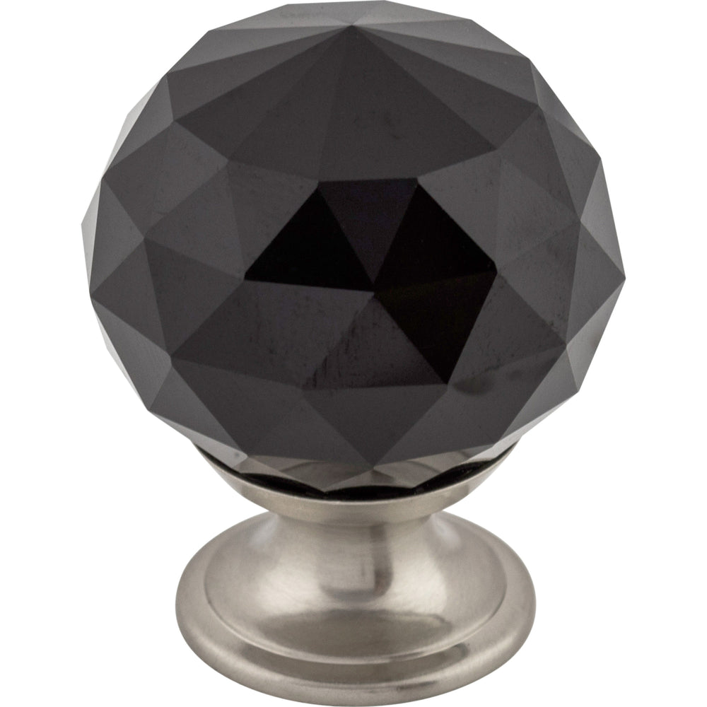 Top Knobs - Hardware - Black Crystal Knob - Oil Rubbed Bronze - Union Lighting Luminaires Décor