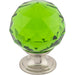 Top Knobs - Hardware - Green Crystal Knob - Mahogany Bronze - Union Lighting Luminaires Décor