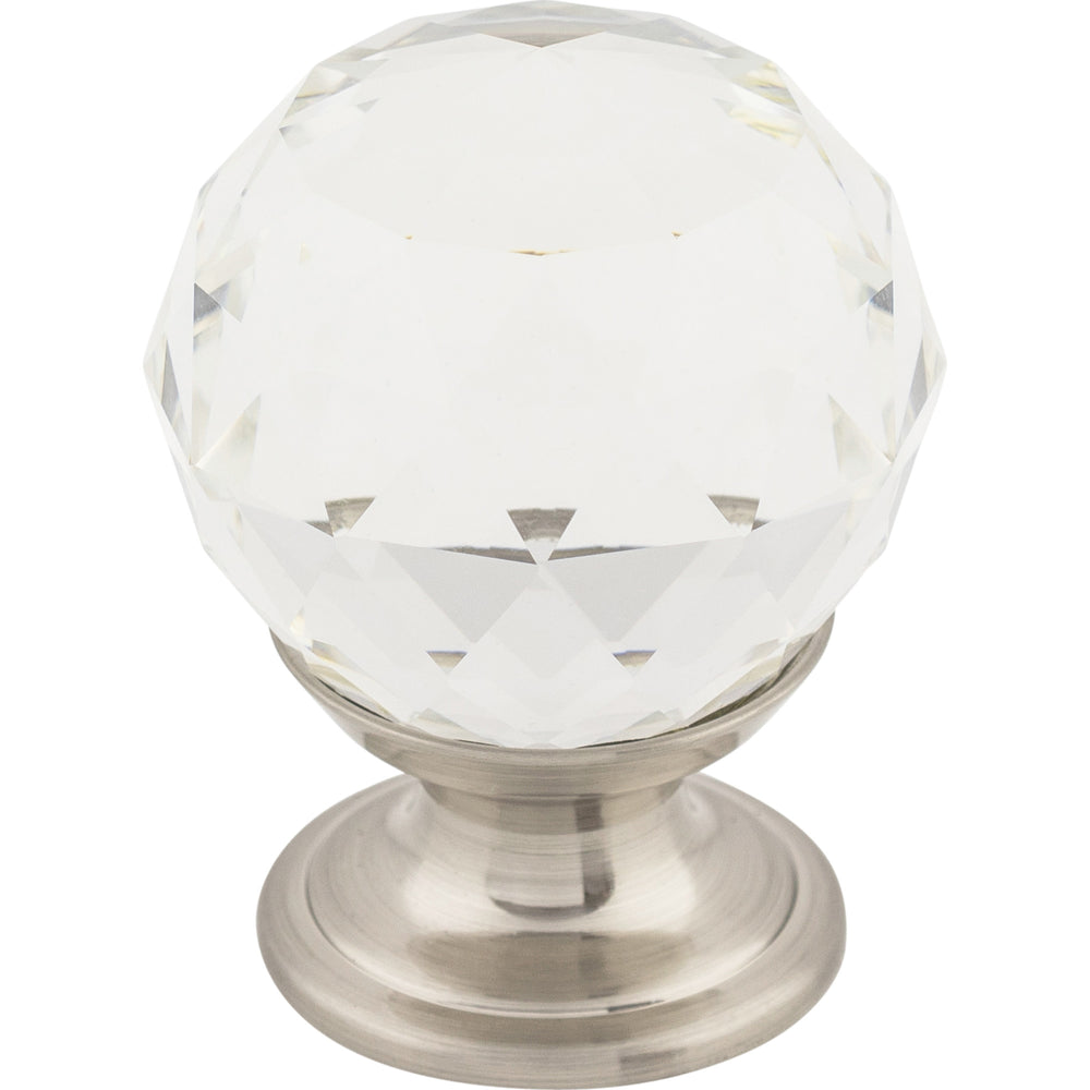 Top Knobs - Hardware - Clear Crystal Knob - Oil Rubbed Bronze - Union Lighting Luminaires Décor
