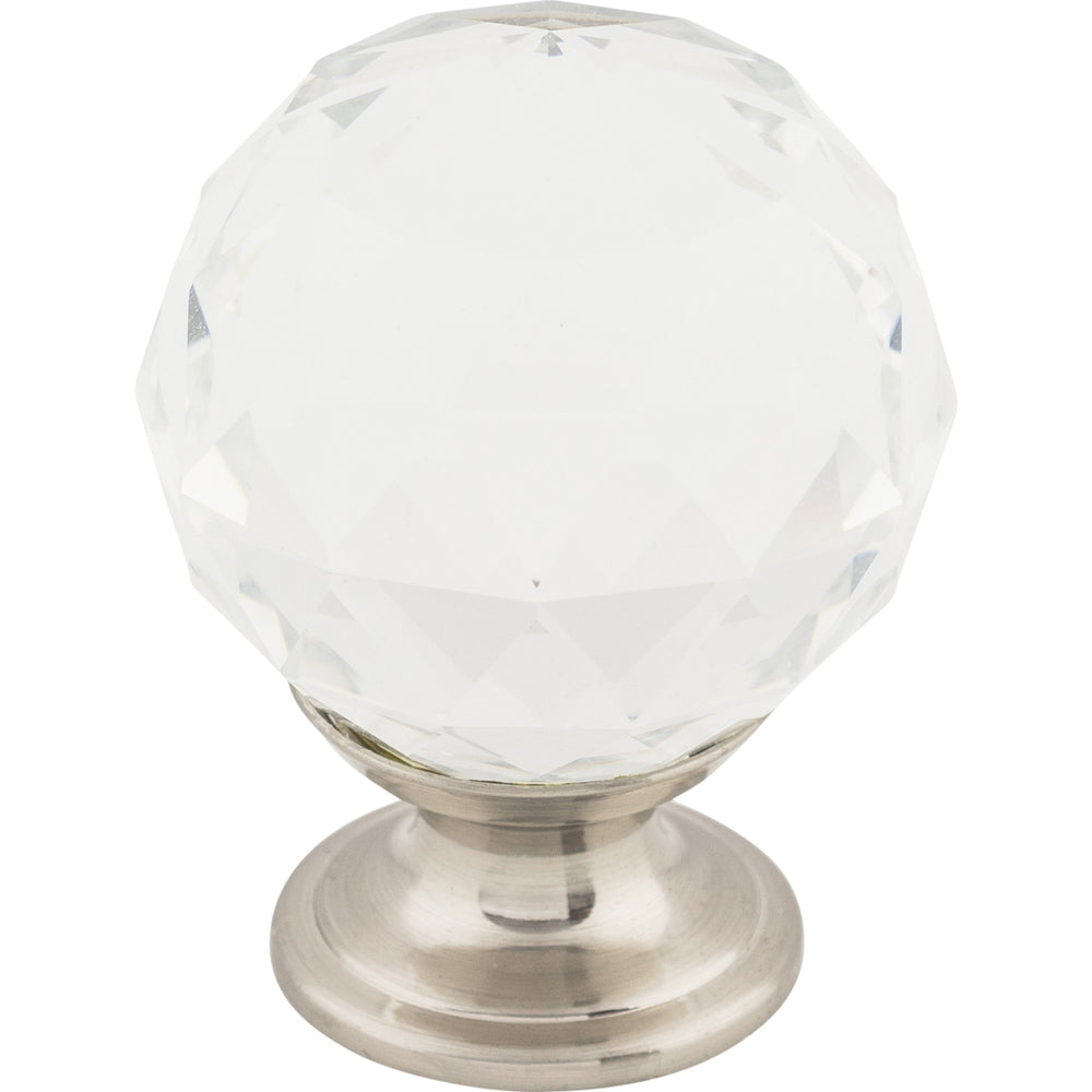 Top Knobs - Hardware - Clear Crystal Knob - Oil Rubbed Bronze - Union Lighting Luminaires Décor