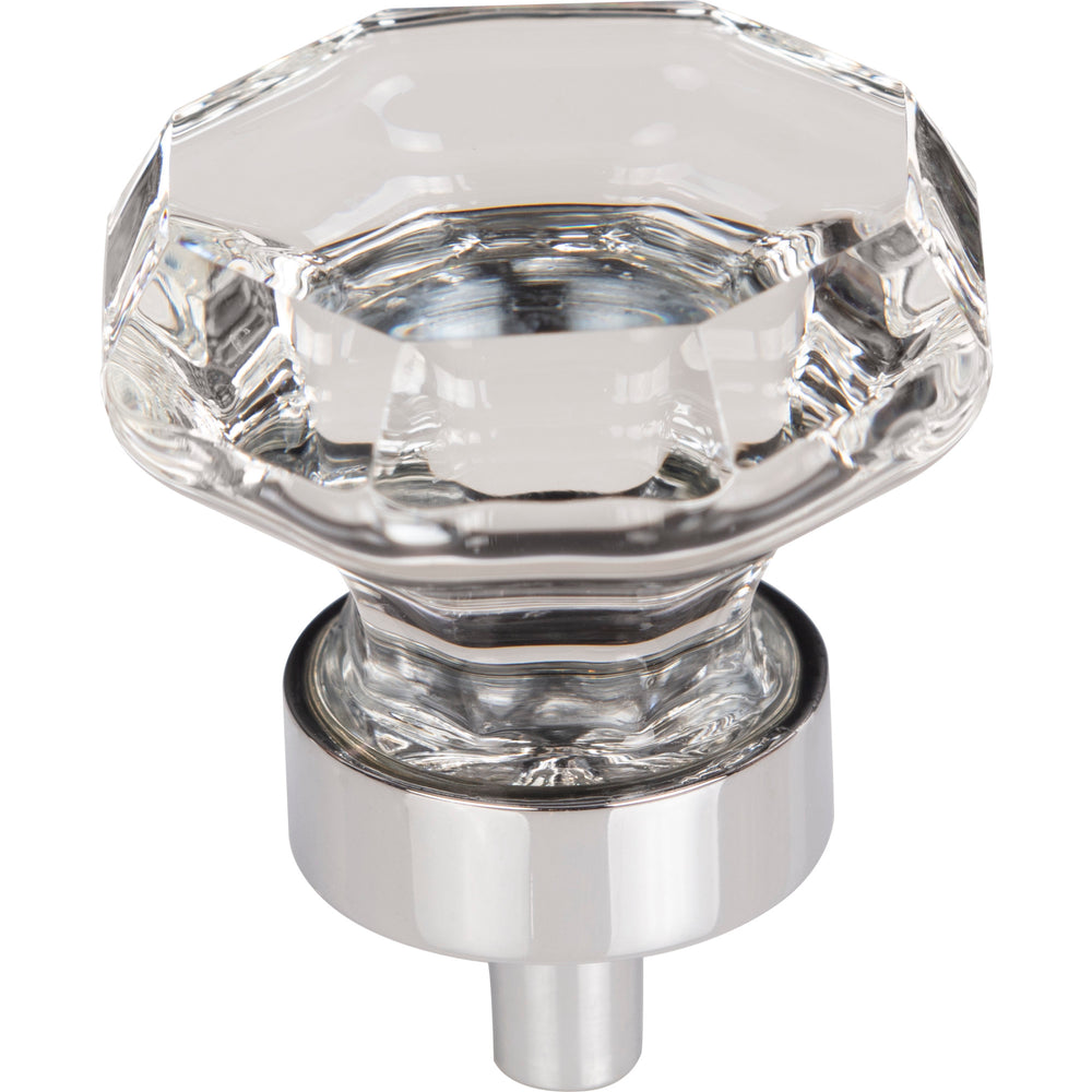 Top Knobs - Hardware - Clear Octagon Crystal Knob - Oil Rubbed Bronze - Union Lighting Luminaires Décor