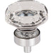 Top Knobs - Hardware - Clear Octagon Crystal Knob - Oil Rubbed Bronze - Union Lighting Luminaires Décor