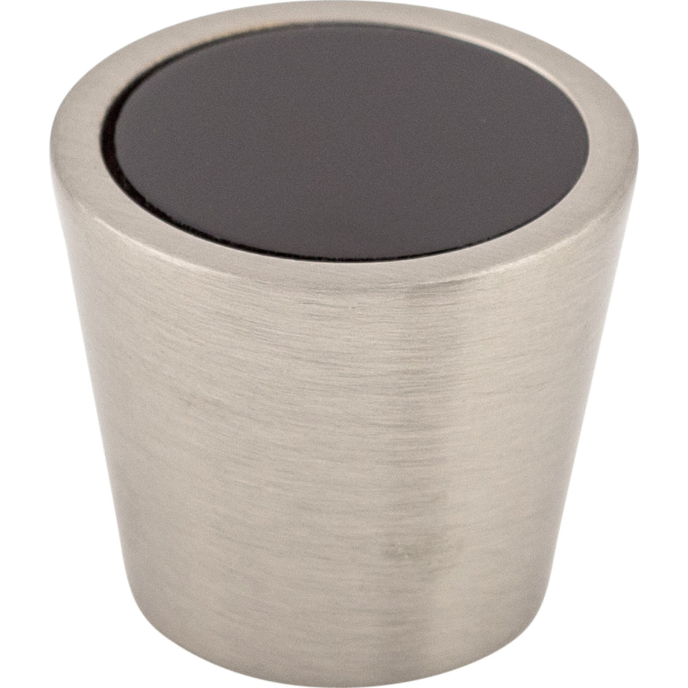 Top Knobs - Hardware - Black Crystal Center Knob - Pewter Antique - Union Lighting Luminaires Décor