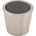Top Knobs - Hardware - Black Crystal Center Knob - Pewter Antique - Union Lighting Luminaires Décor