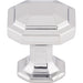 Top Knobs - Hardware - Emerald Knob - Brushed Satin Nickel - Union Lighting Luminaires Décor