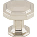 Top Knobs - Hardware - Emerald Knob - Polished Chrome - Union Lighting Luminaires Décor