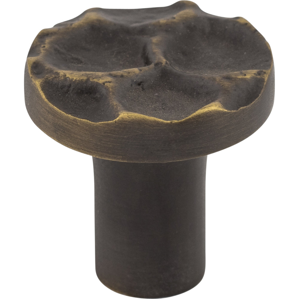 Top Knobs - Hardware - Cobblestone Round Knob - Polished Brass - Union Lighting Luminaires Décor