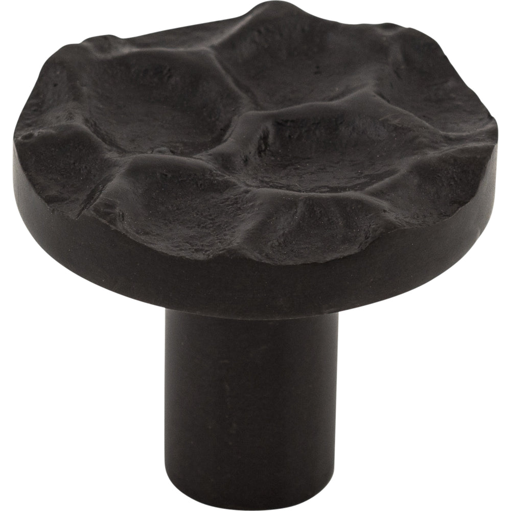 Top Knobs - Hardware - Cobblestone Round Knob - Cast Iron - Union Lighting Luminaires Décor