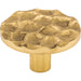Top Knobs - Hardware - Cobblestone Round Knob - Honey Bronze - Union Lighting Luminaires Décor
