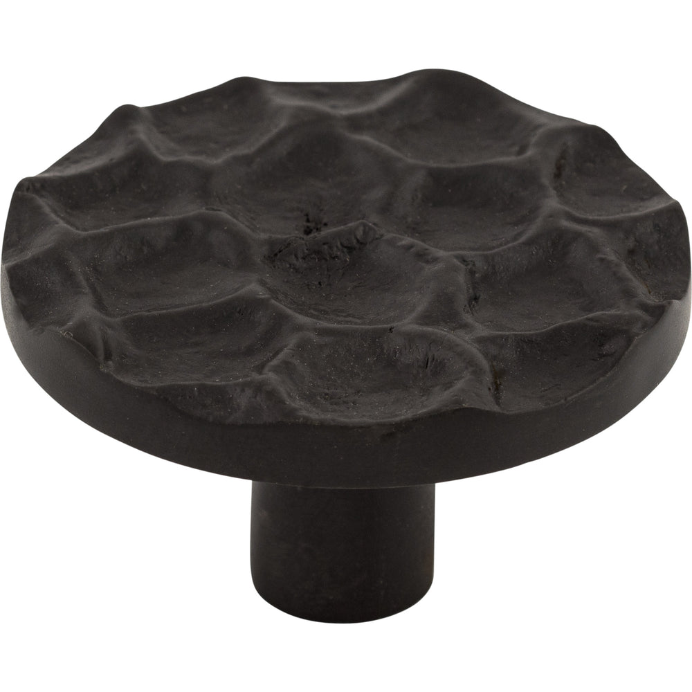 Top Knobs - Hardware - Cobblestone Round Knob - Polished Nickel - Union Lighting Luminaires Décor