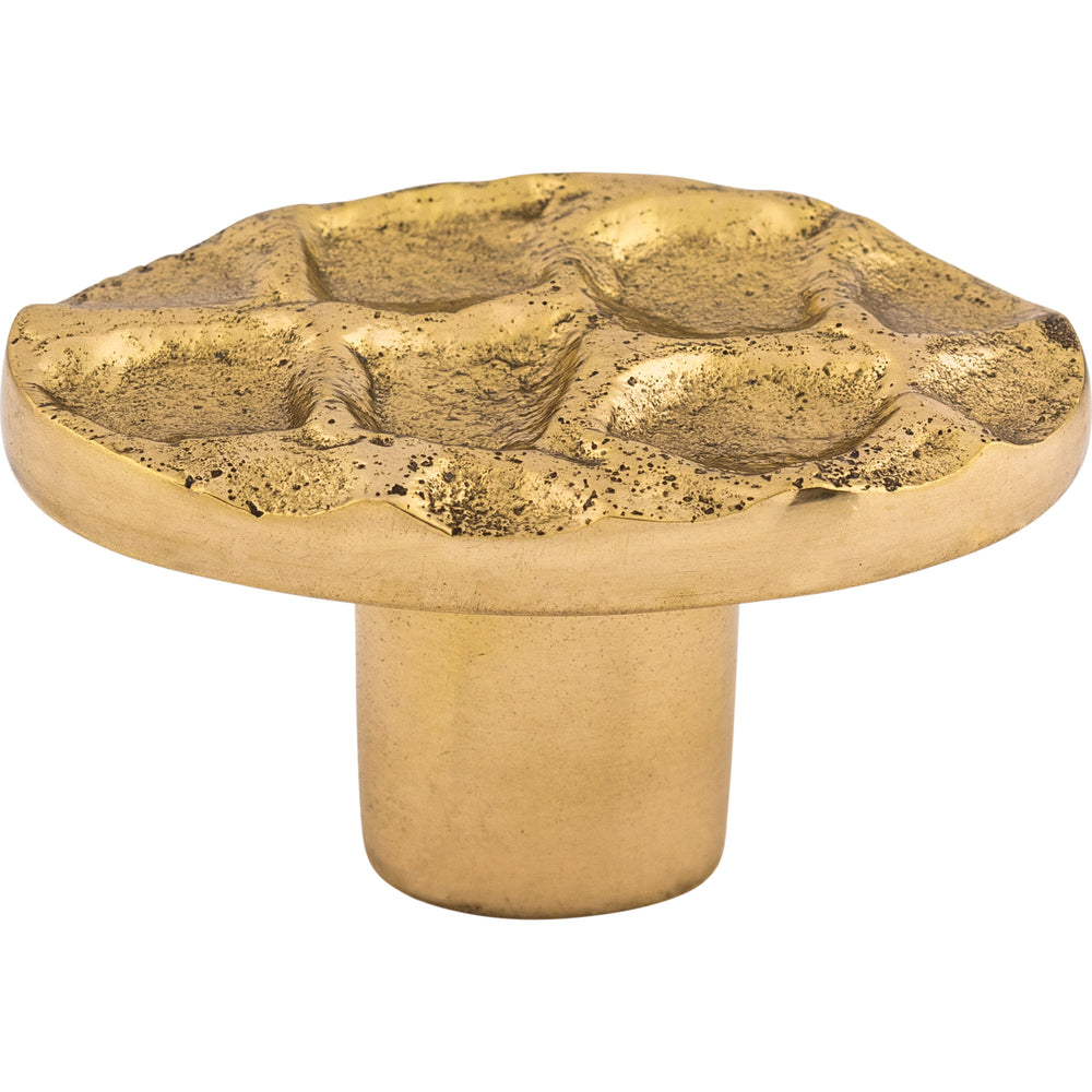 Top Knobs - Hardware - Cobblestone Oval Knob - Antique Pewter - Union Lighting Luminaires Décor