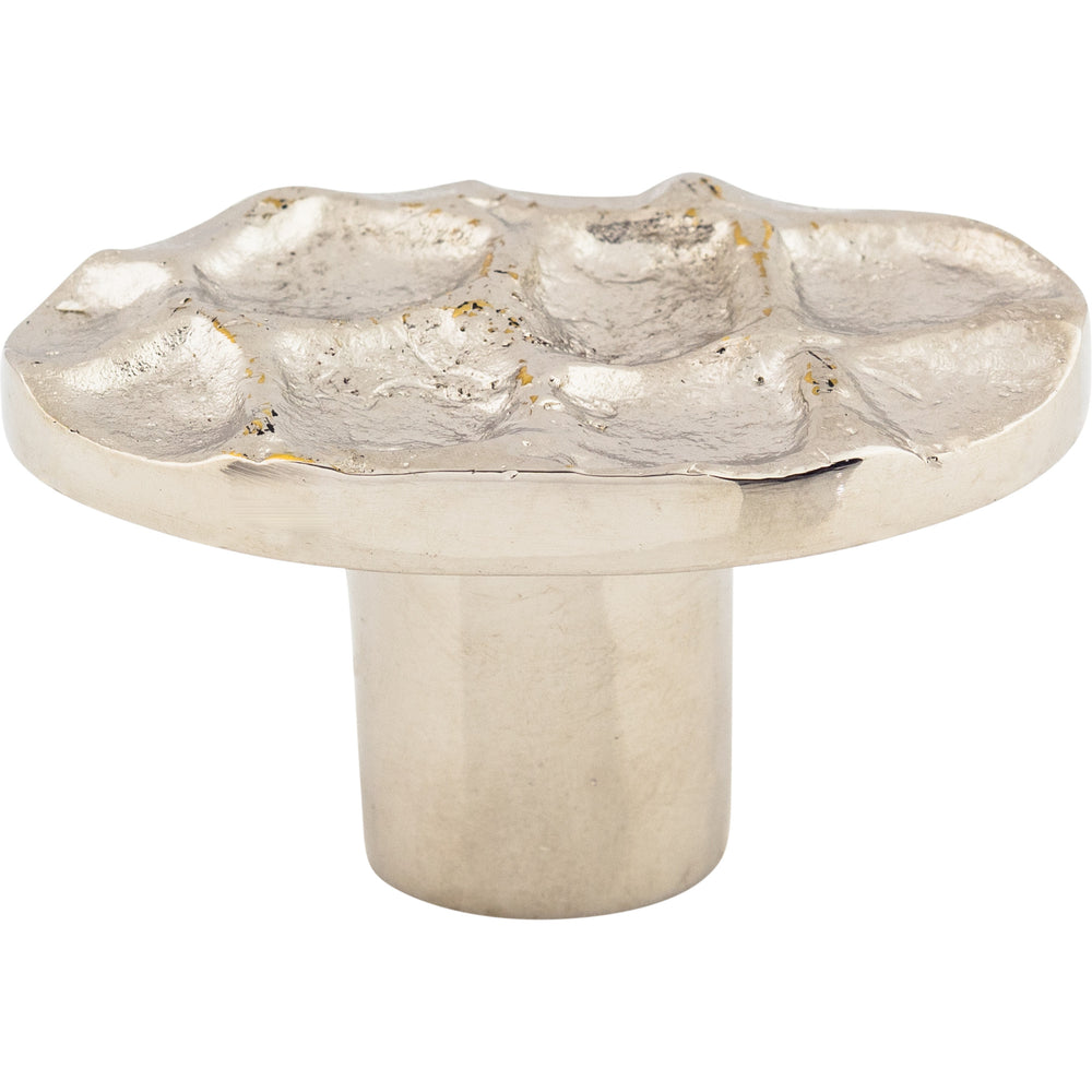 Top Knobs - Hardware - Cobblestone Oval Knob - Coal Black - Union Lighting Luminaires Décor