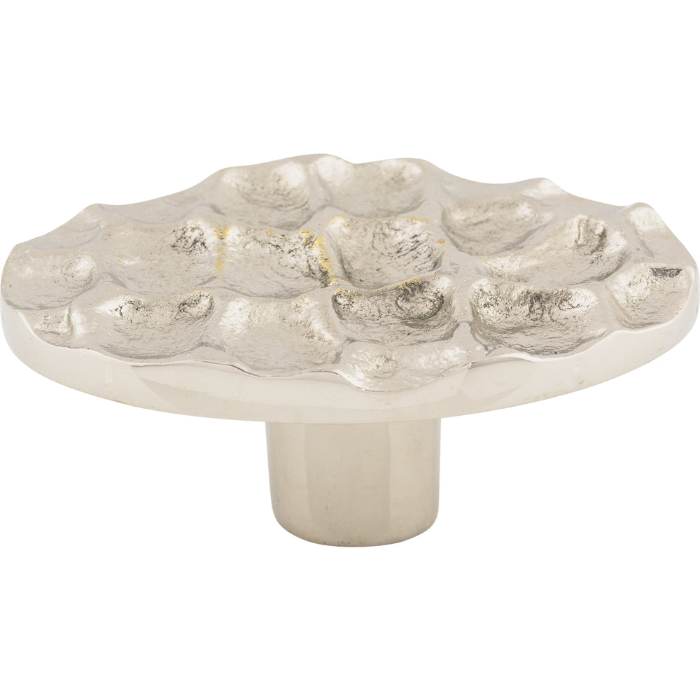 Top Knobs - Hardware - Cobblestone Oval Knob - Brushed Satin Nickel - Union Lighting Luminaires Décor