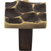 Top Knobs - Hardware - Cobblestone Square Knob - Polished Nickel - Union Lighting Luminaires Décor