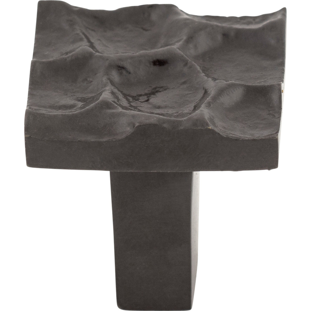 Top Knobs - Hardware - Cobblestone Square Knob - Polished Brass - Union Lighting Luminaires Décor