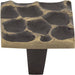 Top Knobs - Hardware - Cobblestone Square Knob - Polished Brass - Union Lighting Luminaires Décor
