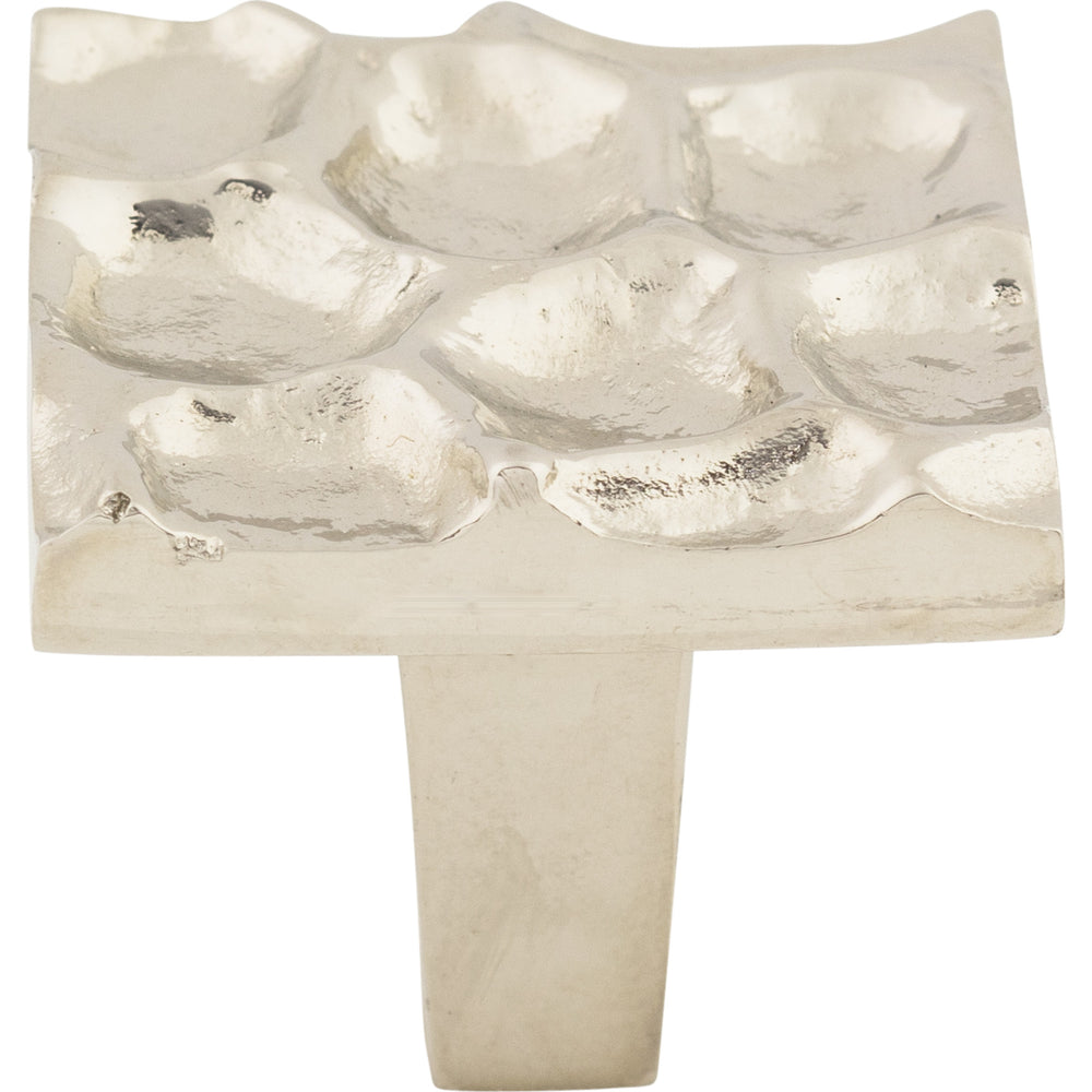 Top Knobs - Hardware - Cobblestone Square Knob - Brass Antique - Union Lighting Luminaires Décor