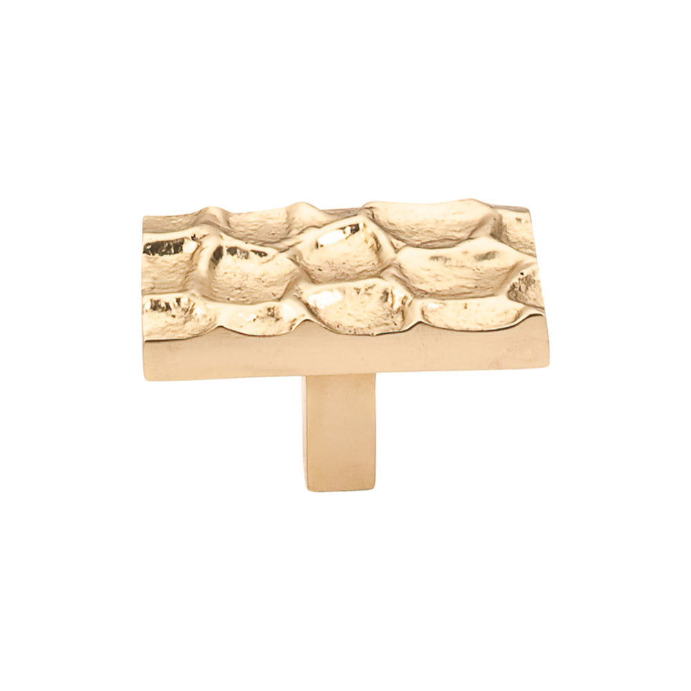 Top Knobs - Hardware - Cobblestone Rectangle Knob - Medium Bronze - Union Lighting Luminaires Décor