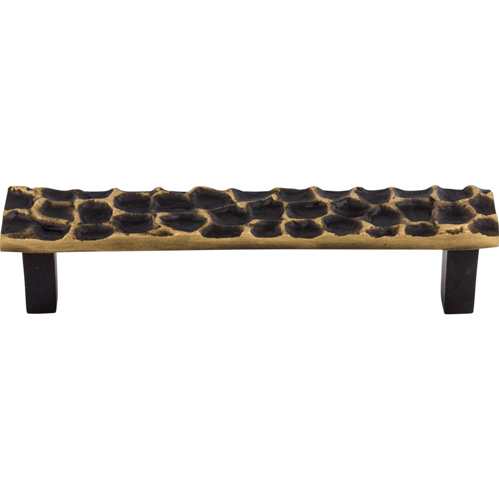 Top Knobs - Hardware - Cobblestone Pull - Polished Brass - Union Lighting Luminaires Décor