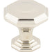 Top Knobs - Hardware - Chalet Knob - Brushed Satin Nickel - Union Lighting Luminaires Décor