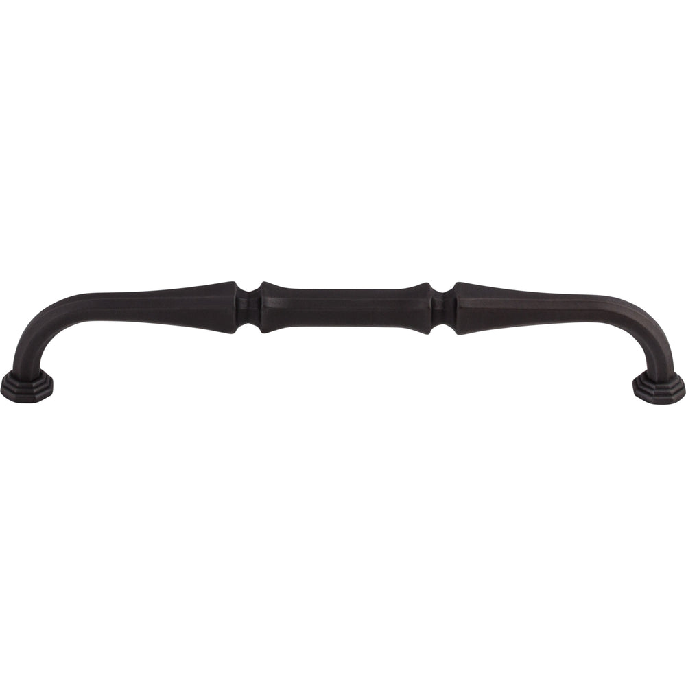 Top Knobs - Hardware - Chalet Pull - Brushed Satin Nickel - Union Lighting Luminaires Décor