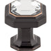 Top Knobs - Hardware - Crystal Emerald Knob - Brushed Satin Nickel - Union Lighting Luminaires Décor