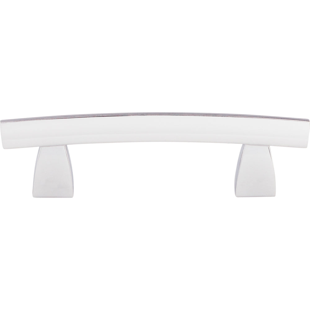 Top Knobs - Hardware - Arched Pull - Brushed Satin Nickel - Union Lighting Luminaires Décor