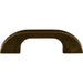 Top Knobs - Hardware - Neo Pull - Flat Black - Union Lighting Luminaires Décor