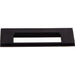 Top Knobs - Hardware - Europa Cut Out Tab Pull - Patina Black - Union Lighting Luminaires Décor