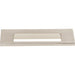 Top Knobs - Hardware - Europa Cut Out Tab Pull - Polished Chrome - Union Lighting Luminaires Décor
