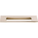 Top Knobs - Hardware - Europa Cut Out Tab Pull - Flat Black - Union Lighting Luminaires Décor
